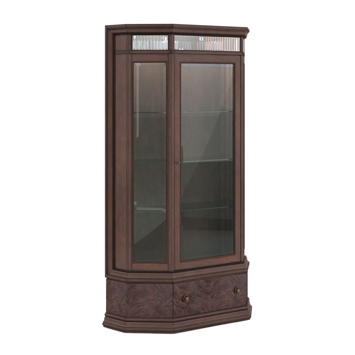 Revival Napa Mahogany Display Cabinet By Art Furniture