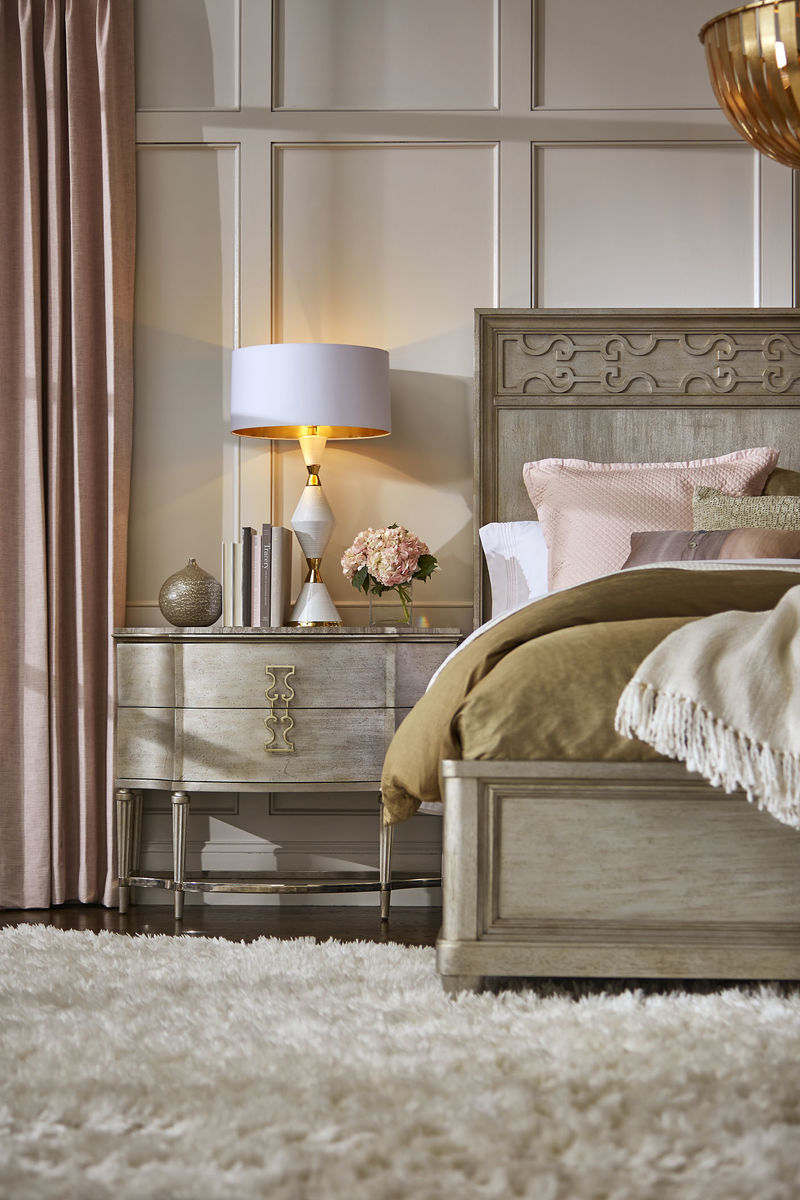 Morrissey-Forsey Bedside Chest-Bezel By Art Furniture