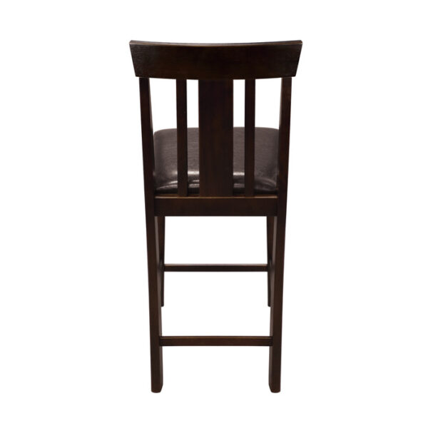 Espresso Diego Collection Counter Height Chair By Homelegance 9