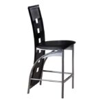 Silver metal Sona Collection Counter Height Chair By Homelegance Counter Chair Mobilia Cleopatra 14 Silver metal Sona Collection Counter Height Chair By Homelegance 14