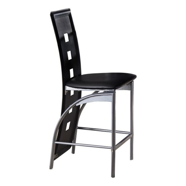 Silver metal Sona Collection Counter Height Chair By Homelegance 9