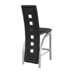 Silver metal Sona Collection Counter Height Chair By Homelegance Counter Chair Mobilia Cleopatra 15 Silver metal Sona Collection Counter Height Chair By Homelegance 15