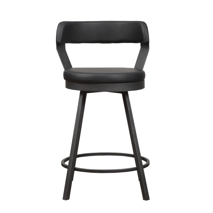 Black Appert Collection Counter Height Chair By Homelegance