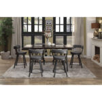 Gray Appert Collection Counter Height Chair By Homelegance 8