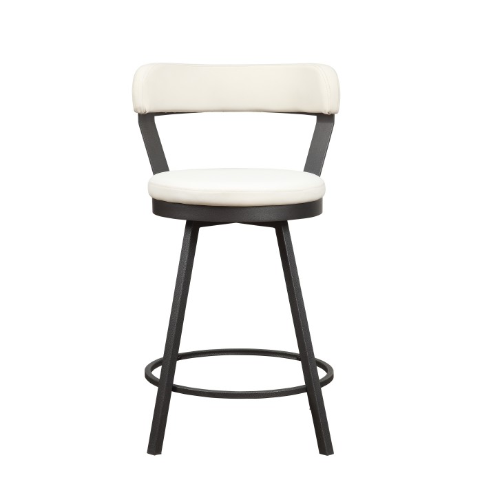 White Appert Collection Counter Height Chair By Homelegance