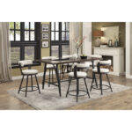 White Appert Collection Counter Height Chair By Homelegance 12