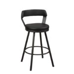 Black Appert Collection Pub Chair By Homelegance 12