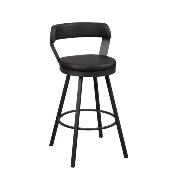 Black Appert Collection Pub Chair By Homelegance 8