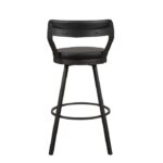 Black Appert Collection Pub Chair By Homelegance 13
