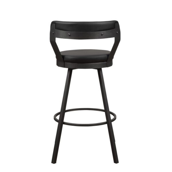 Black Appert Collection Pub Chair By Homelegance 9