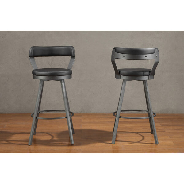Black Appert Collection Pub Chair By Homelegance 10