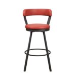 Red Appert Collection Pub Chair By Homelegance 9