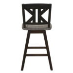 Distressed gray and black Amsonia Collection K Design Swivel Counter Height Chair By Homelegance Counter Chair Mobilia Cleopatra 19 Distressed gray and black Amsonia Collection K Design Swivel Counter Height Chair By Homelegance 19