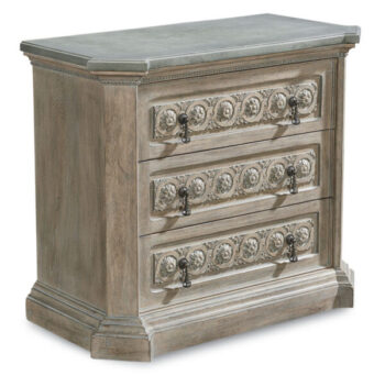 Arch Salvage-Gabriel Brown Bedside Chest-Parch By Art Furniture