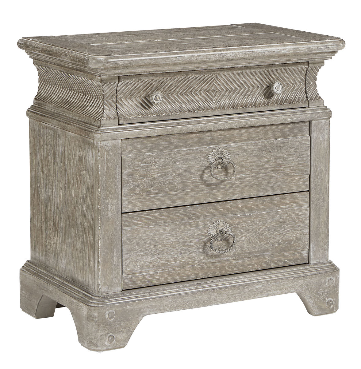 Summer Creek Natural Bedside Chest By Art Furniture
