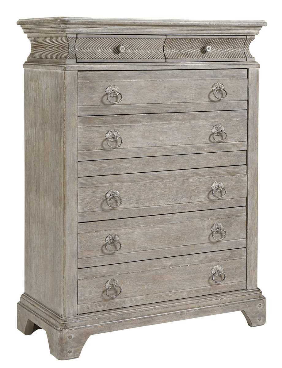 Summer Creek-Light Keeper’s Natural Drawer Chest By Art Furniture