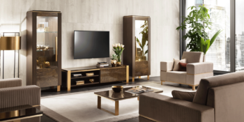 Essenza Entertainment Center p11833 By ESF Furniture