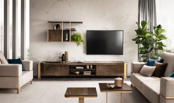 Essenza Entertainment Center p11833 By ESF Furniture 9