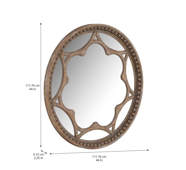 Architrave-Round Almond Mirror By Art Furniture 8