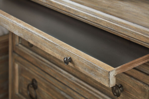Architrave-3 Drawer Almond Nightstand By Art Furniture 8
