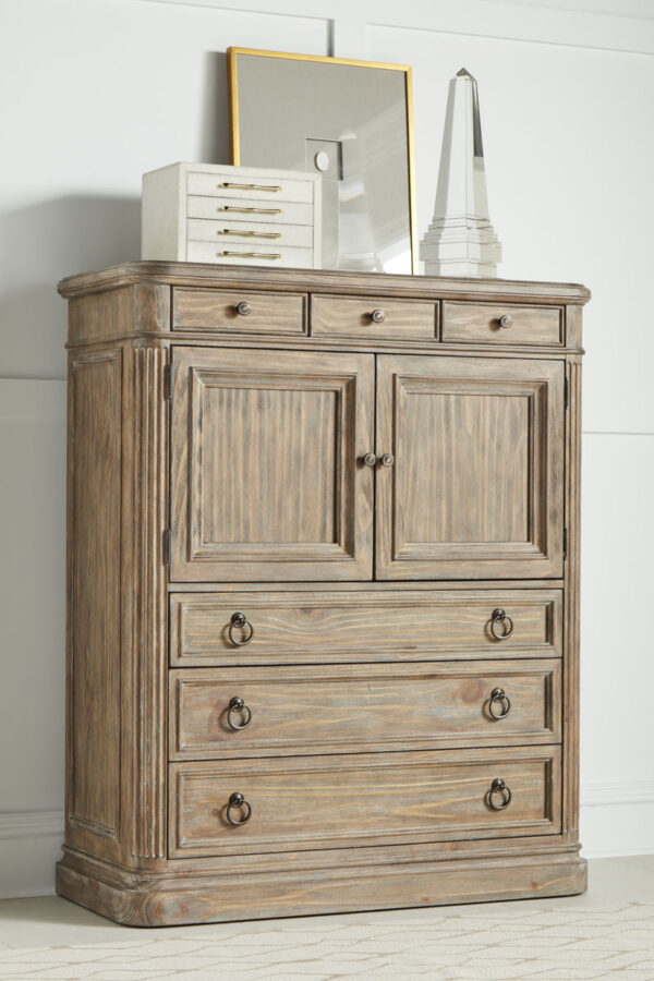 Architrave-Door / Drawer Almond Chest By Art Furniture 5