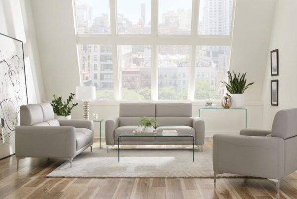 Ripley Rectangular Coffee Table Clear 705328 By Coaster Furniture 12