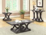 Shelly C-shaped Base Coffee Table Cappuccino 703148 By Coaster Furniture 13