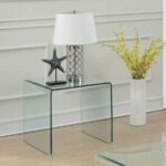 Ripley Square End Table Clear 705327 By Coaster Furniture 13