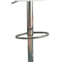 Bidwell 29″ Upholstered Backless Adjustable Bar Stools White and Chrome (Set of 2) 120391 By Coaster Furniture 7
