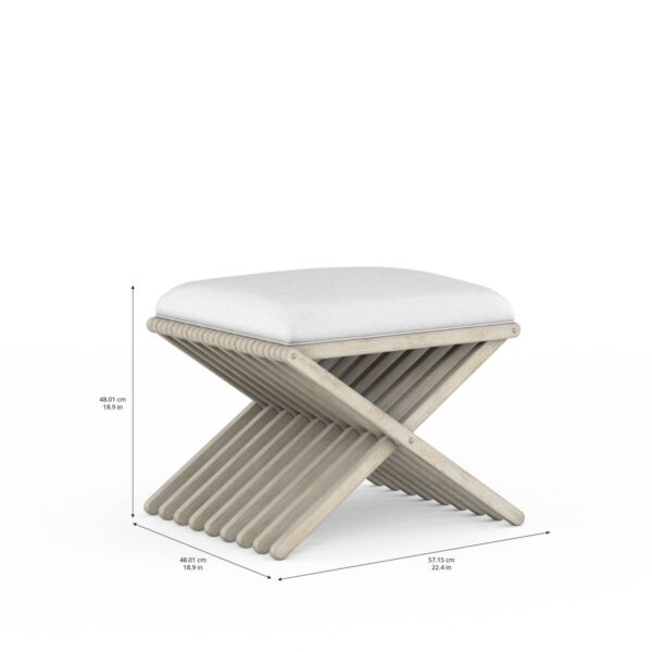 Cotiere-Single Bench By Art Furniture 6