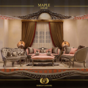5pcs Handmade Maple Sofa Set