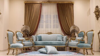 Blue sofa Living Room