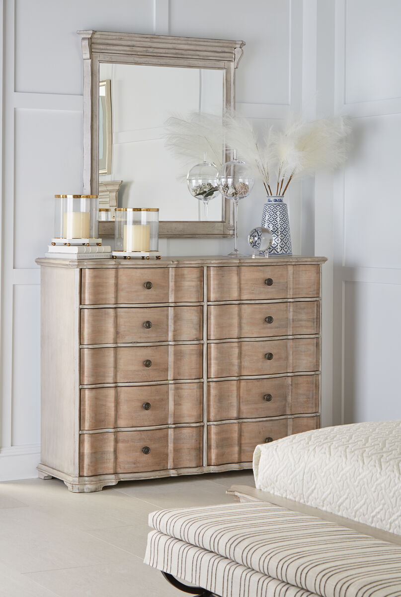 Alcove Belgian Ivory Master Dresser By Art Furniture