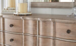 Alcove Belgian Ivory Master Dresser By Art Furniture Luxury Bedroom Dressers & Mirrors Mobilia Cleopatra 11 Alcove Belgian Ivory Master Dresser By Art Furniture 11
