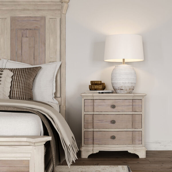 Alcove Belgian Ivory Nightstand By Art Furniture 6