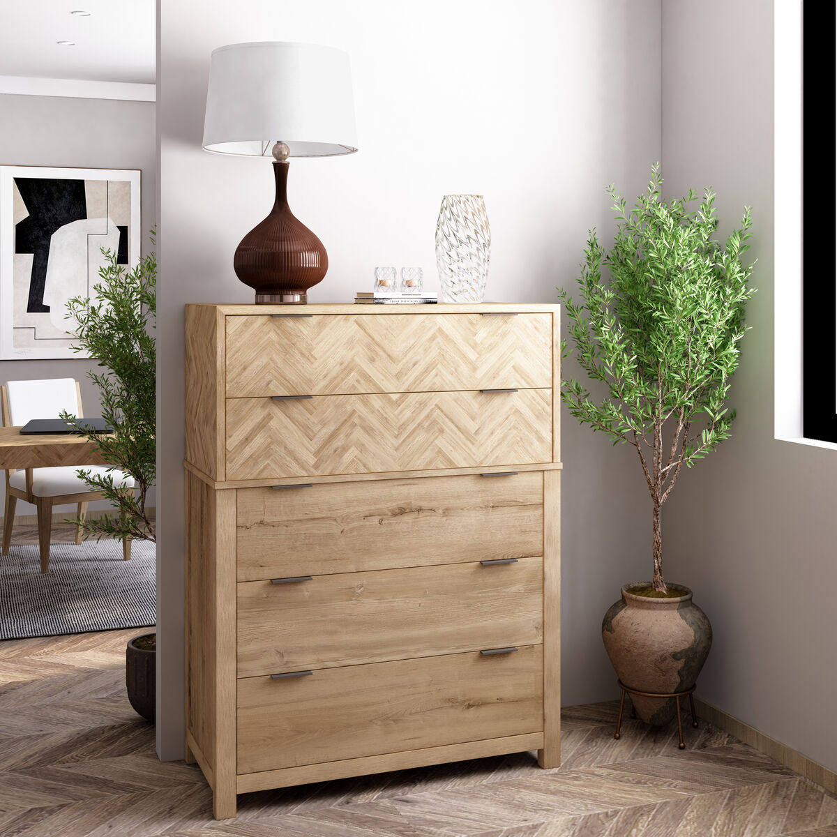 Garrison Drawer Chest By Art Furniture