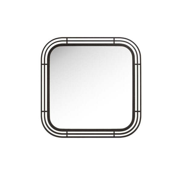 Portico-Mirror In Matte Black By Art Furniture 6