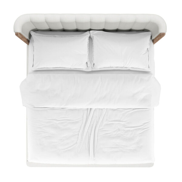 Portico-5/0 Upholstered Shelter Bed By Art Furniture 7