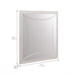Mezzanine – Light Gray Square Mirror By Art Furniture 16