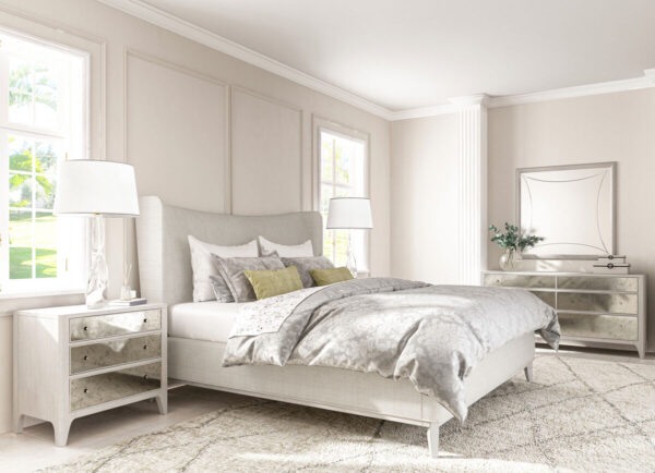 Mezzanine – Light Gray Square Mirror By Art Furniture 12