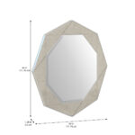 Mezzanine – Light Gray Round Mirror By Art Furniture 16