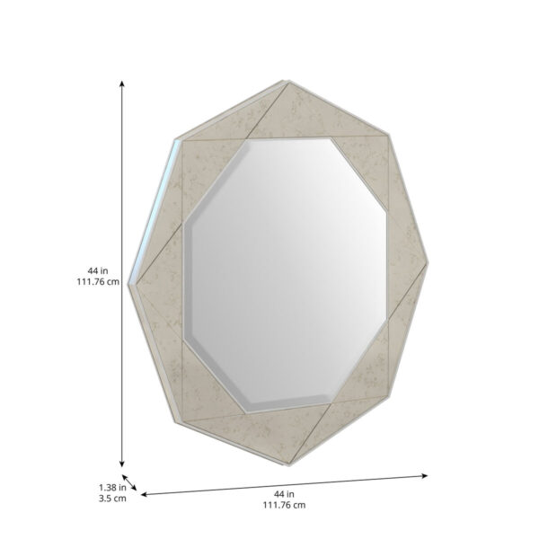 Mezzanine – Light Gray Round Mirror By Art Furniture 11