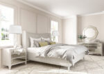 Mezzanine – 6/0 Light Gray Upholstered Cal King Shelter Bed By Art Furniture 14