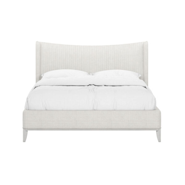 Mezzanine – 6/0 Light Gray Upholstered Cal King Shelter Bed By Art Furniture 8