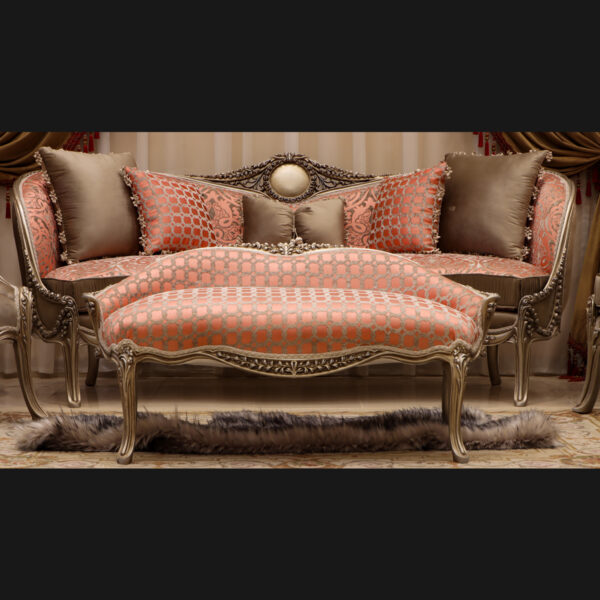 5pcs Handmade Maple Sofa Set 9