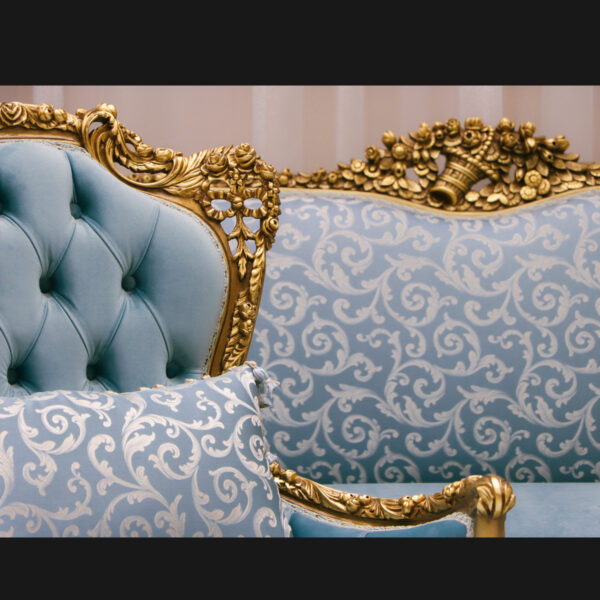 Handmade Moonlight Blue Chair 1 10