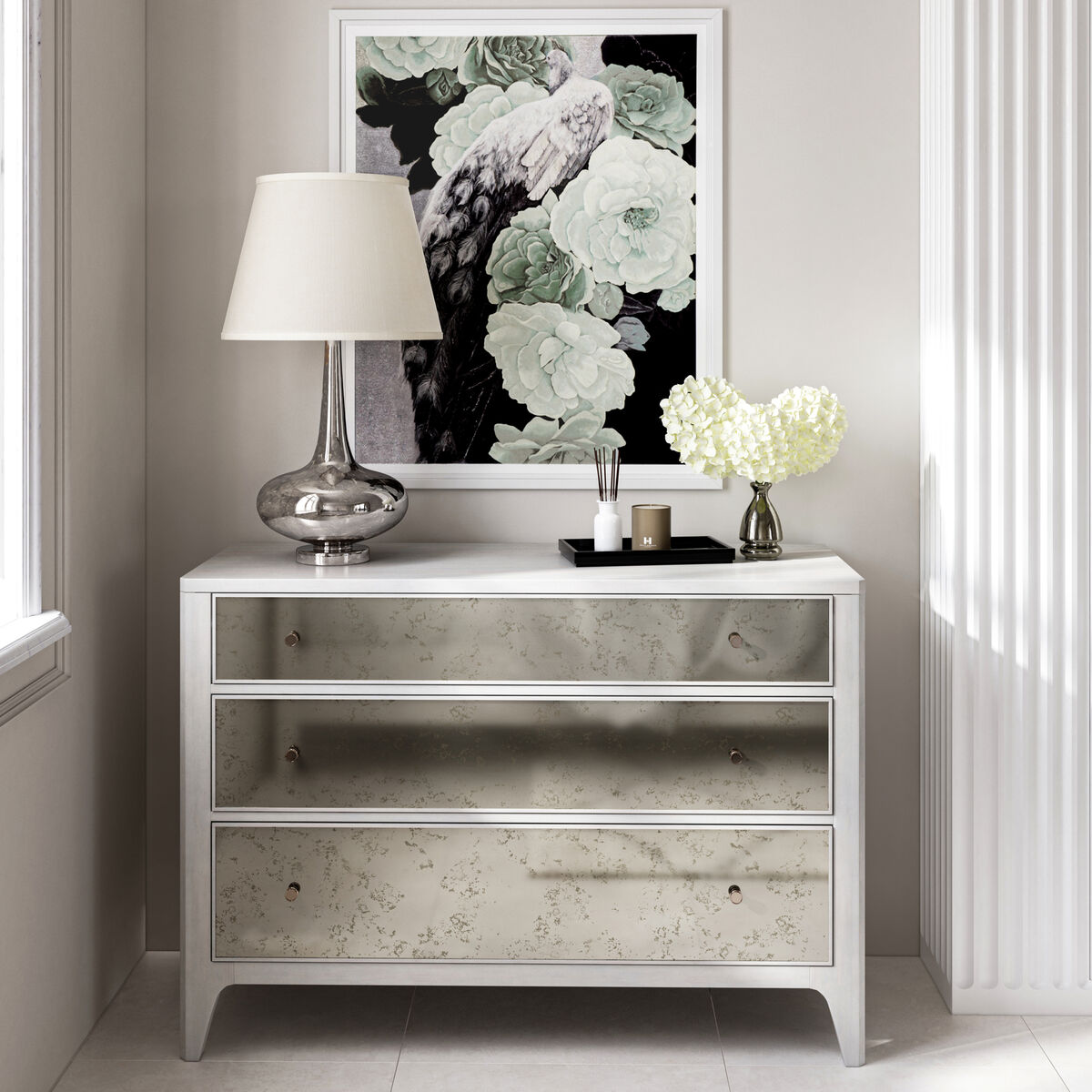 Mezzanine – Light Gray Single Dresser By Art Furniture
