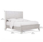 Mezzanine – 5/0 Light Gray Panel Bed By Art Furniture 11