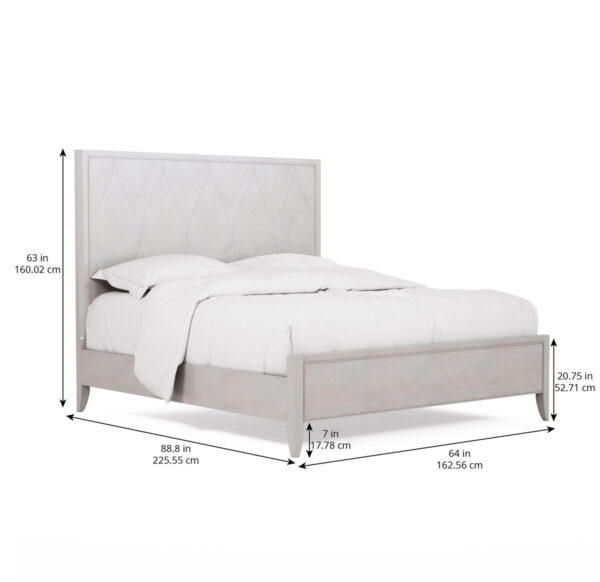 Mezzanine – 5/0 Light Gray Panel Bed By Art Furniture 8