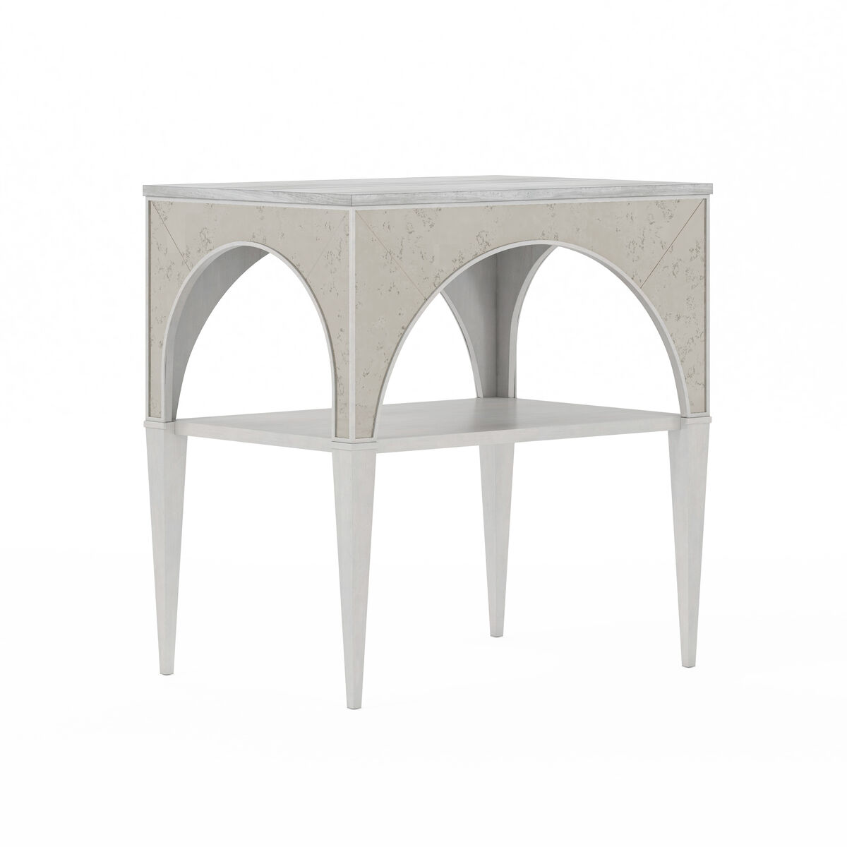 Mezzanine – Light Gray Night Table By Art Furniture